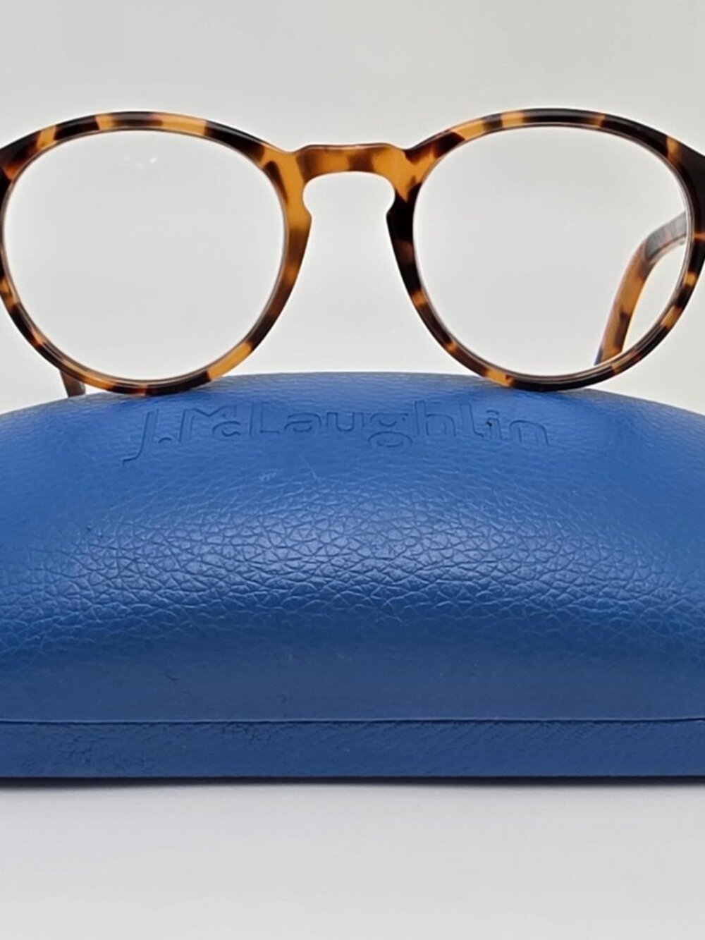 J. McLaughlin Bartleby C200 Tortoise Sunglasses FRAME ONLY w/ Case 48-21-145